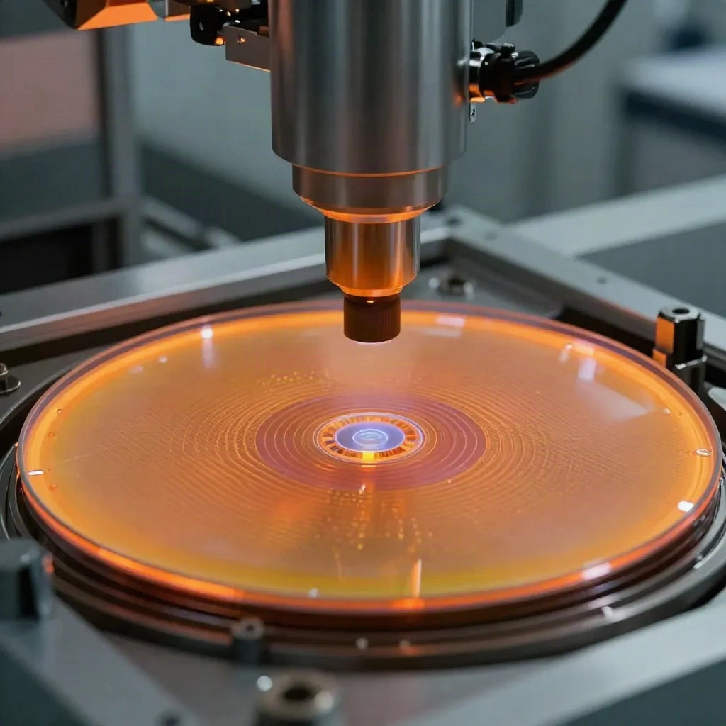 Semiconductor wafer manufacturing clean room - AI chip supply chain