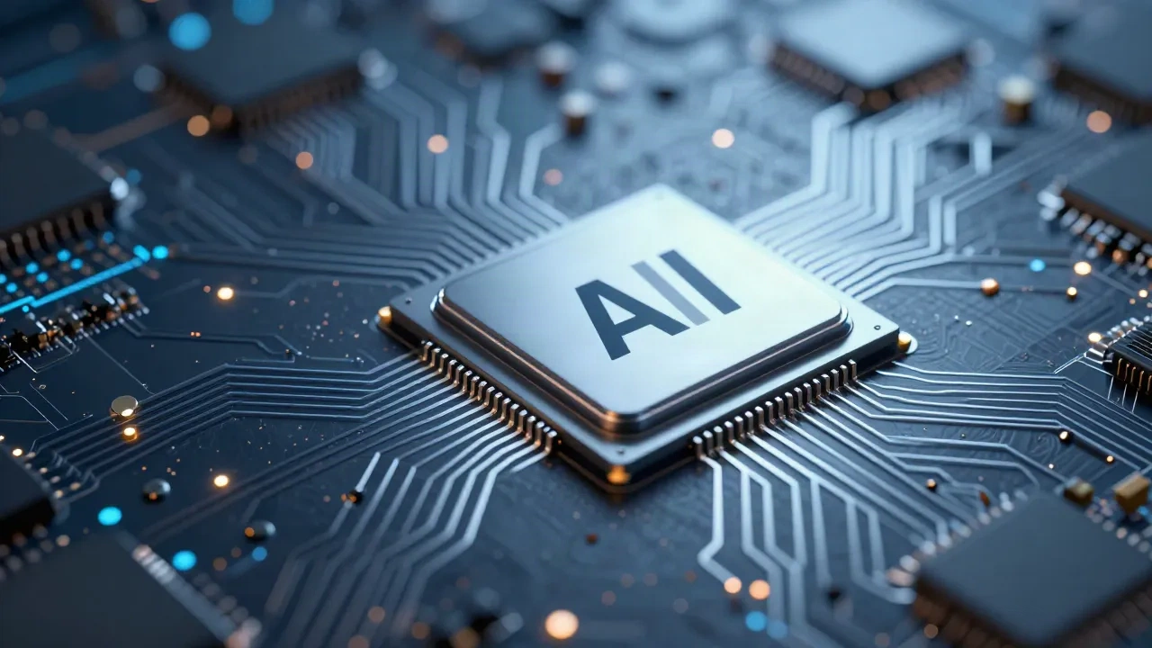 AI semiconductor chips and stock market data visualization - best stocks to buy in 2026