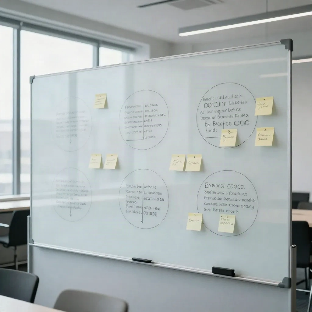 Market mapping session in a European VC fund conference room