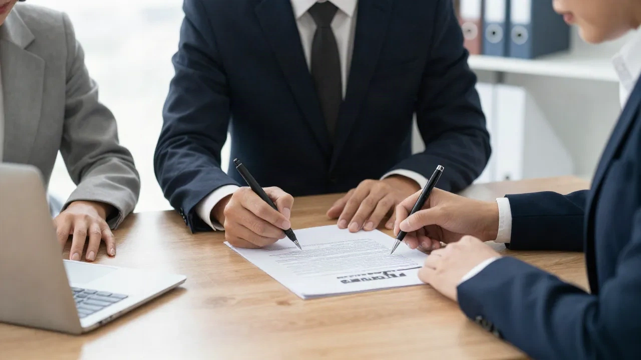 NDA non-disclosure agreement signing legal document
