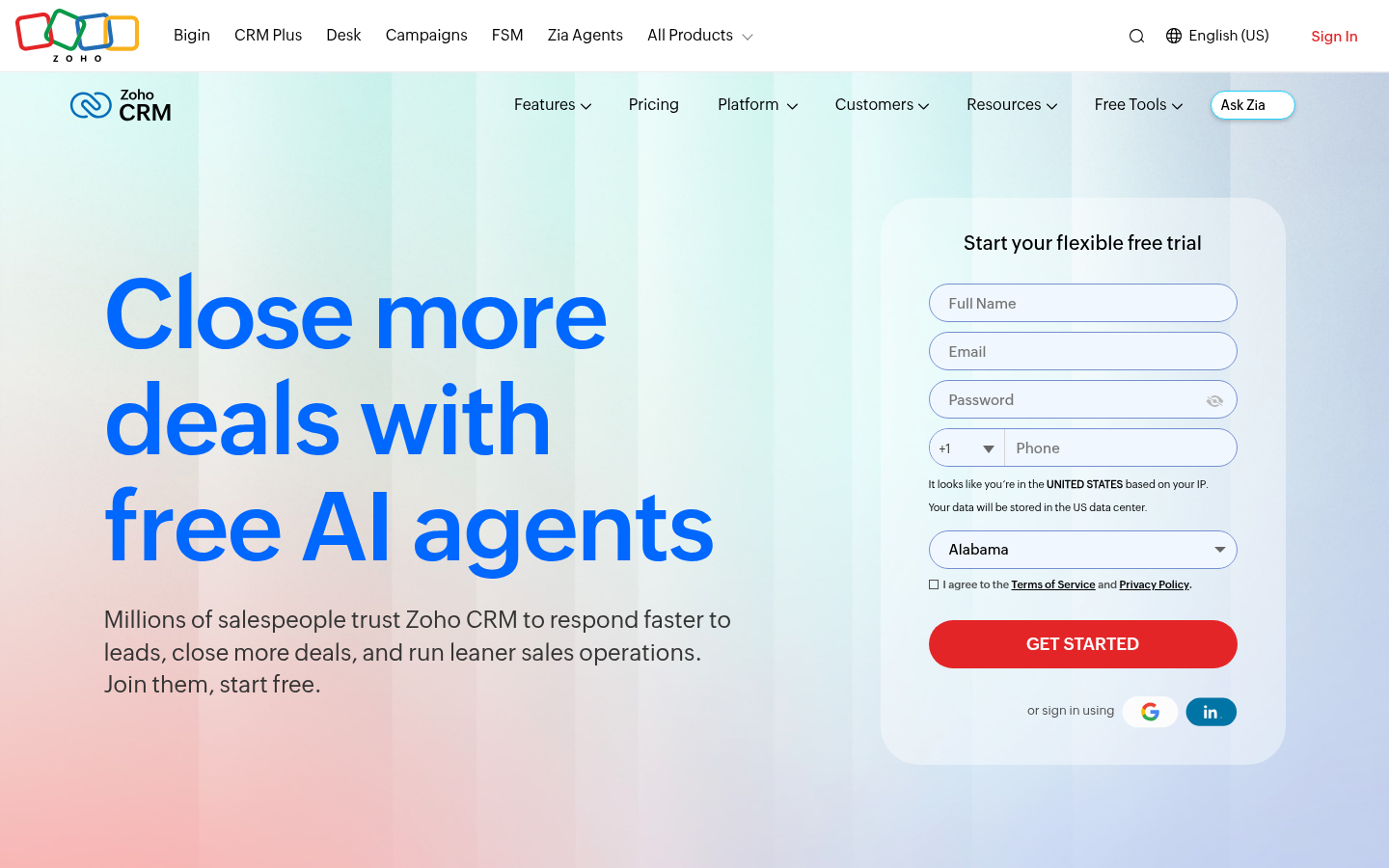Zoho CRM