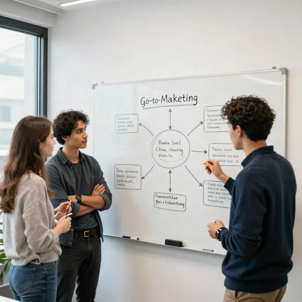 Tim startup AI berkolaborasi dalam strategi go-to-market sebelum fundraise Seri A