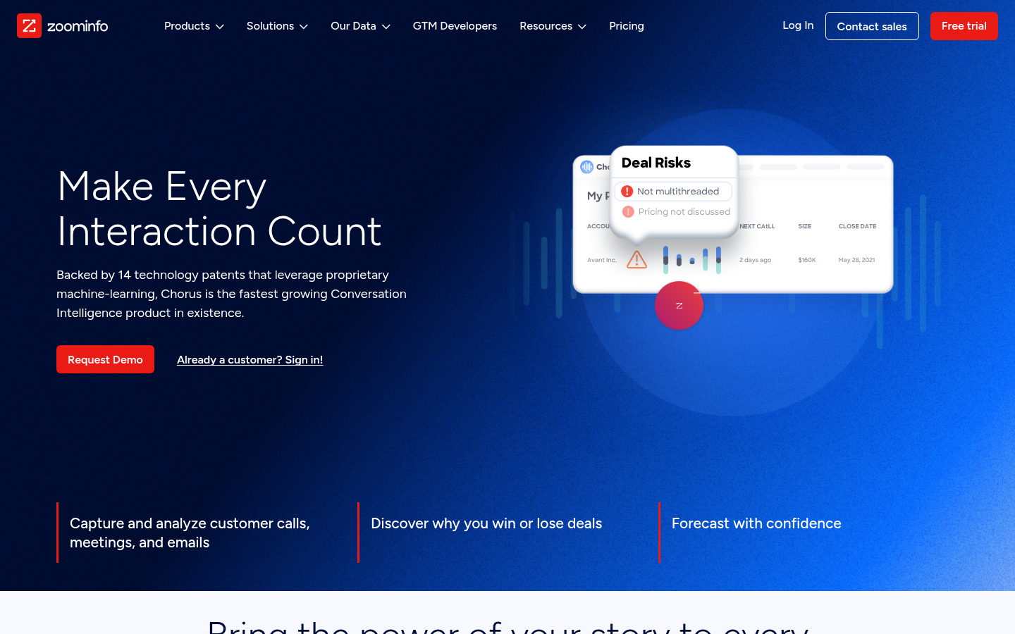 Chorus by ZoomInfo