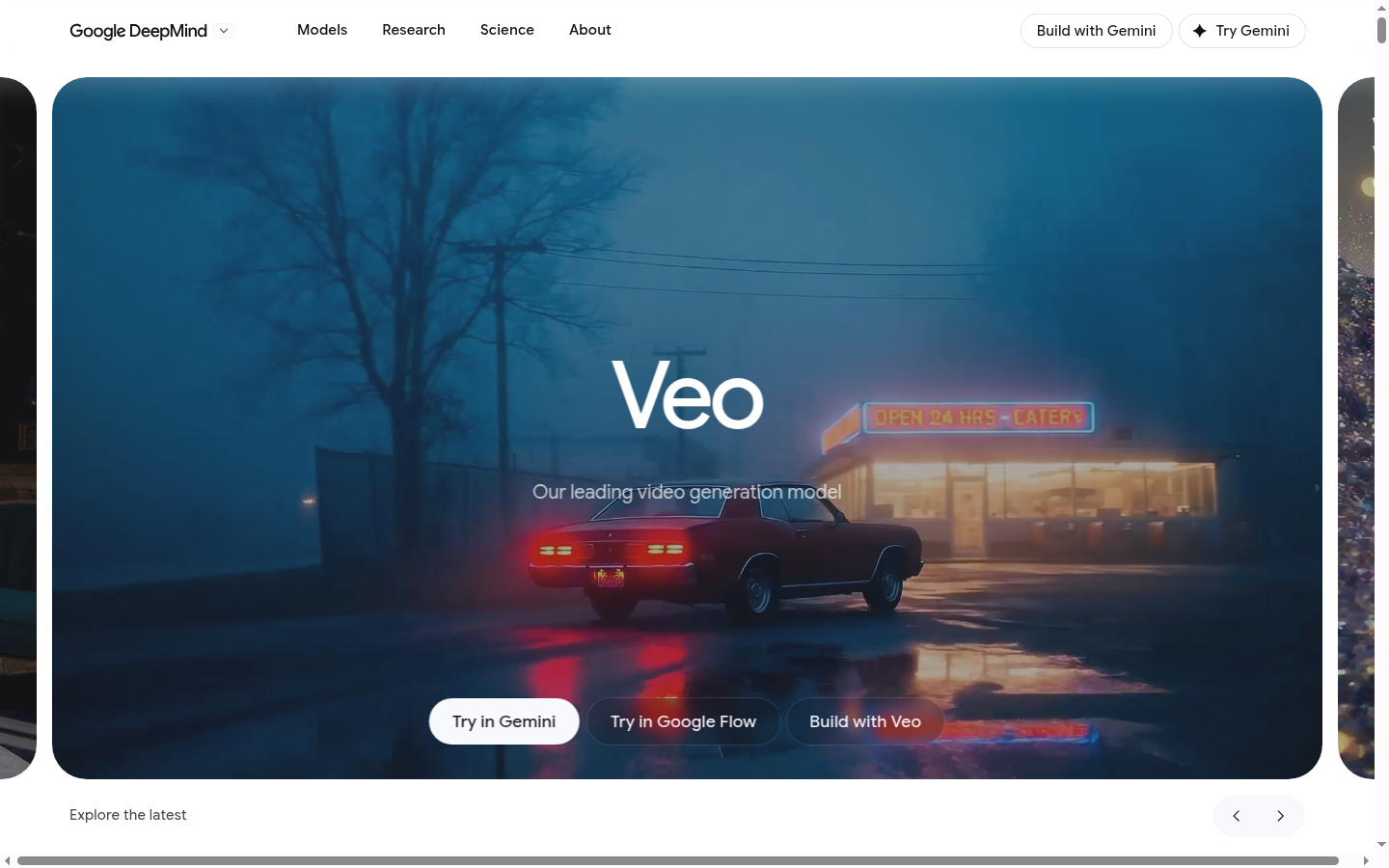 Strona główna Google Veo