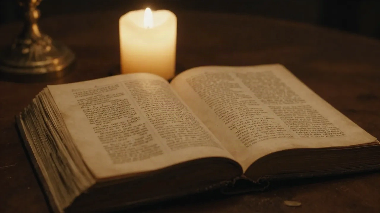 biblical names for babies — ancient scripture open book
