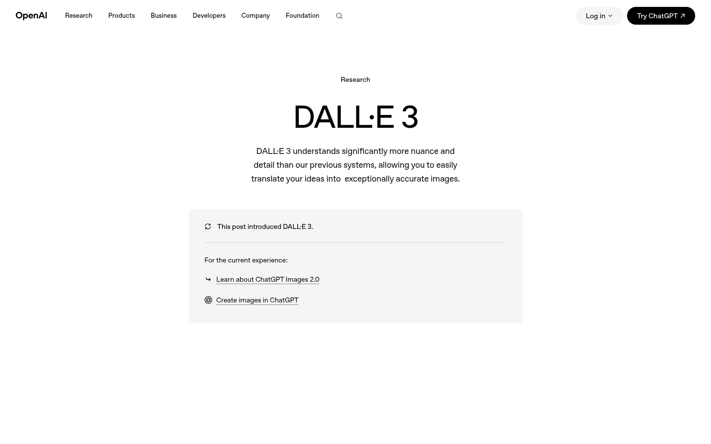 DALL-E 3
