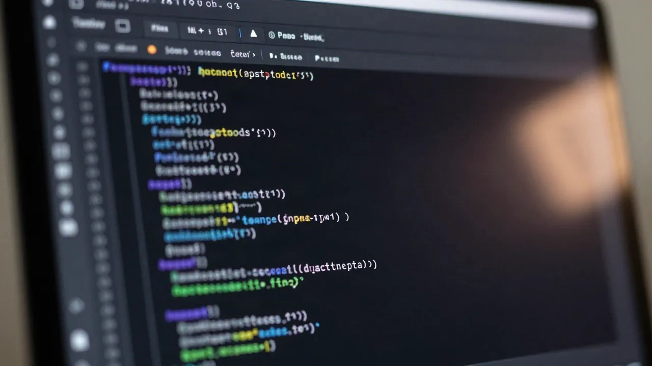 Close-up of a dark-mode Terminal window running a file scan on a Mac