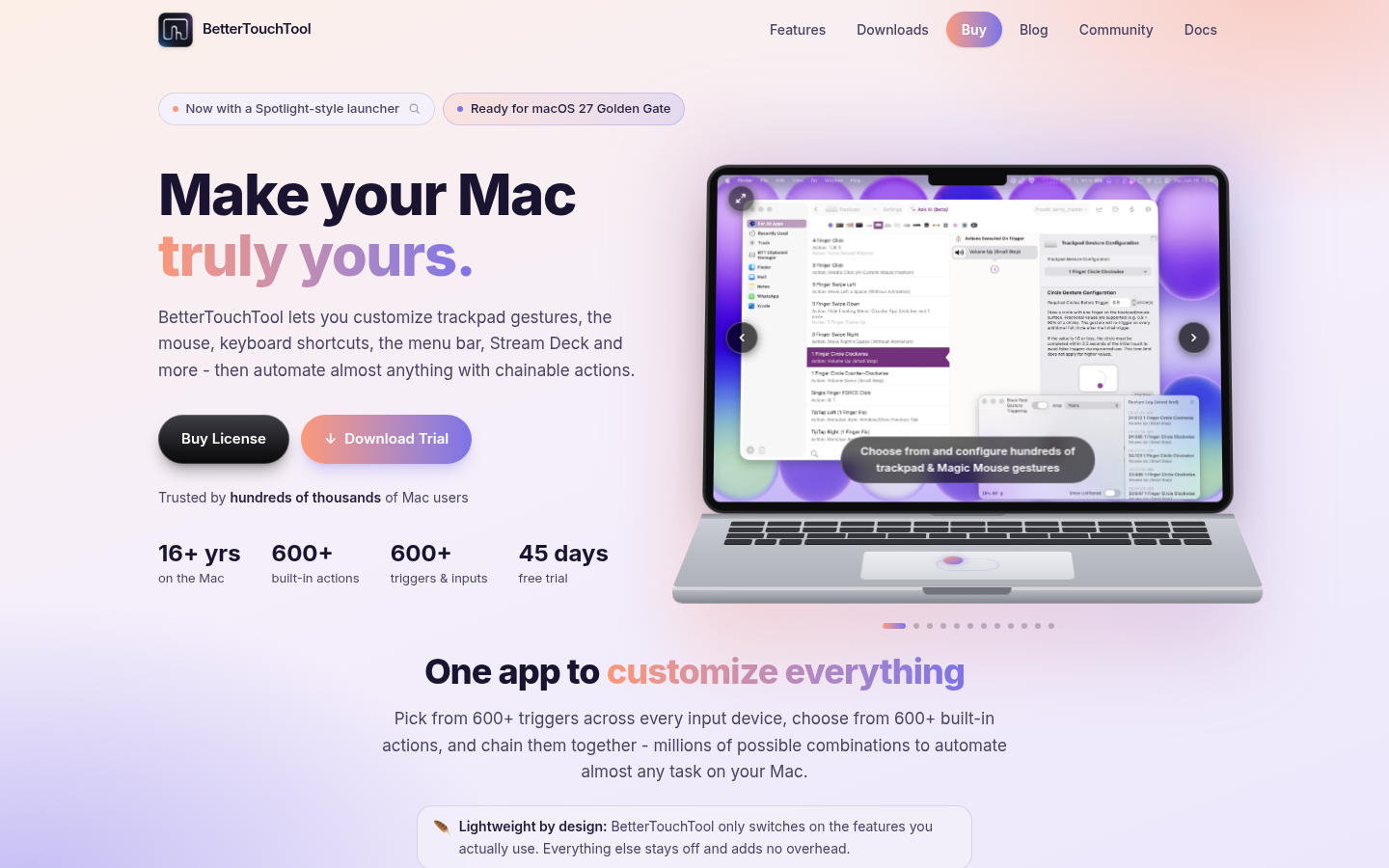 BetterTouchTool