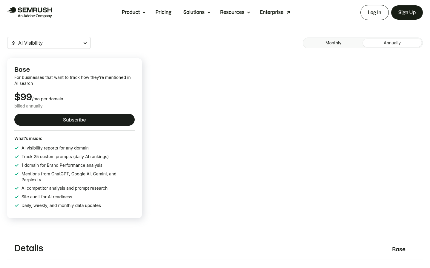 Semrush AI Toolkit