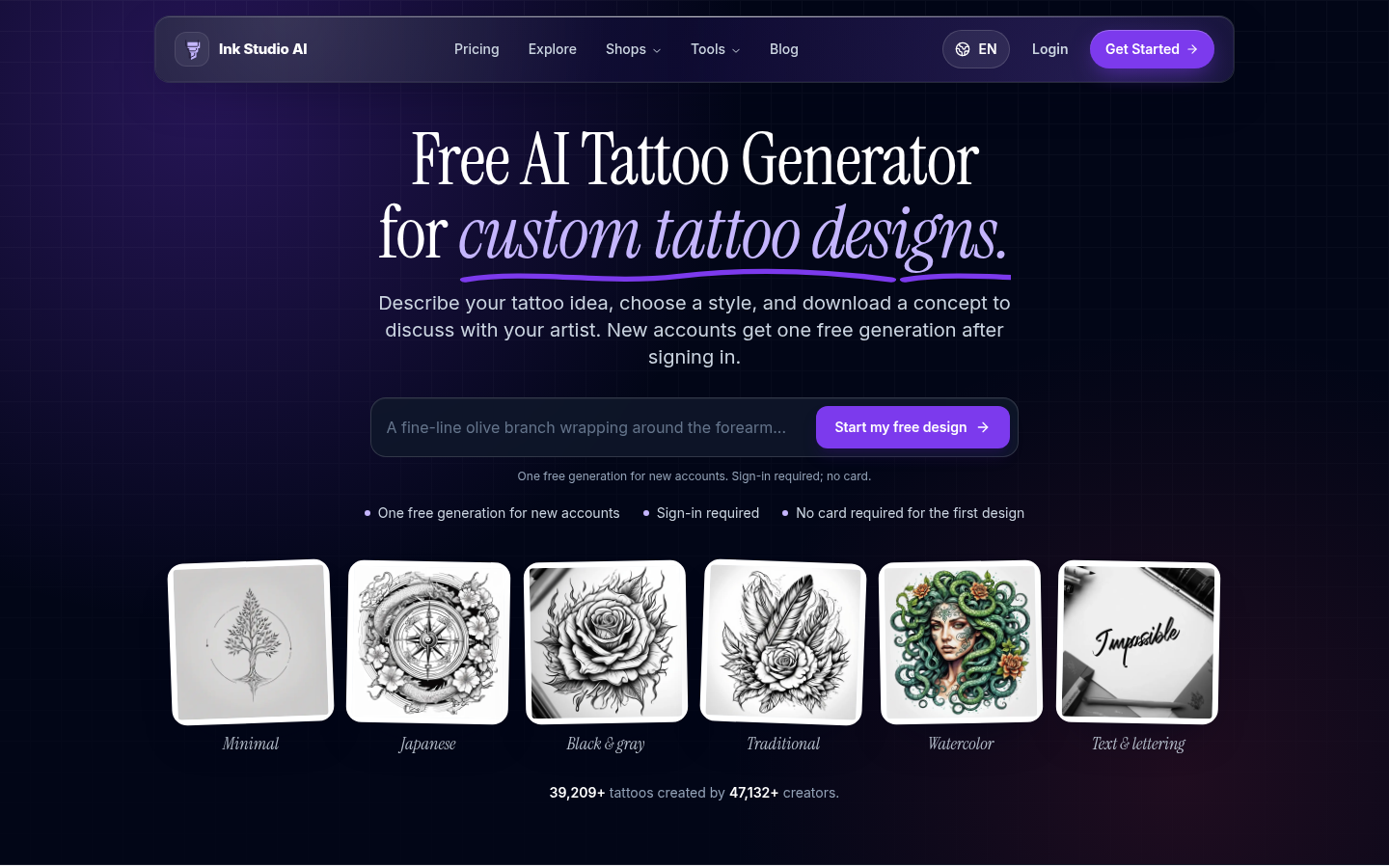 Ink Studio AI