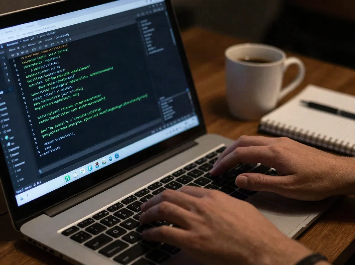 Entwickler überwacht einen Live-Email-Send-Trace-Feed mit Open-, Click- und Bounce-Events