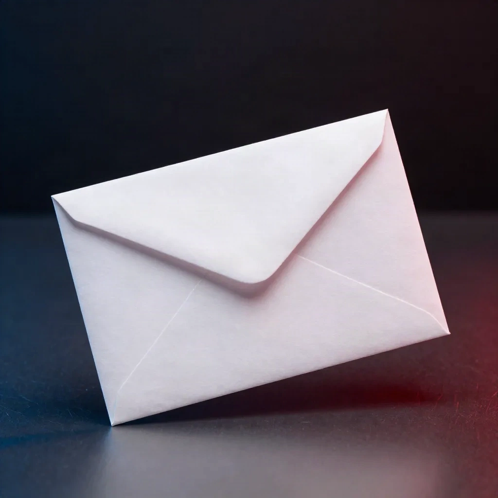Email envelope deflecting off a metallic surface, representing a soft bounce event