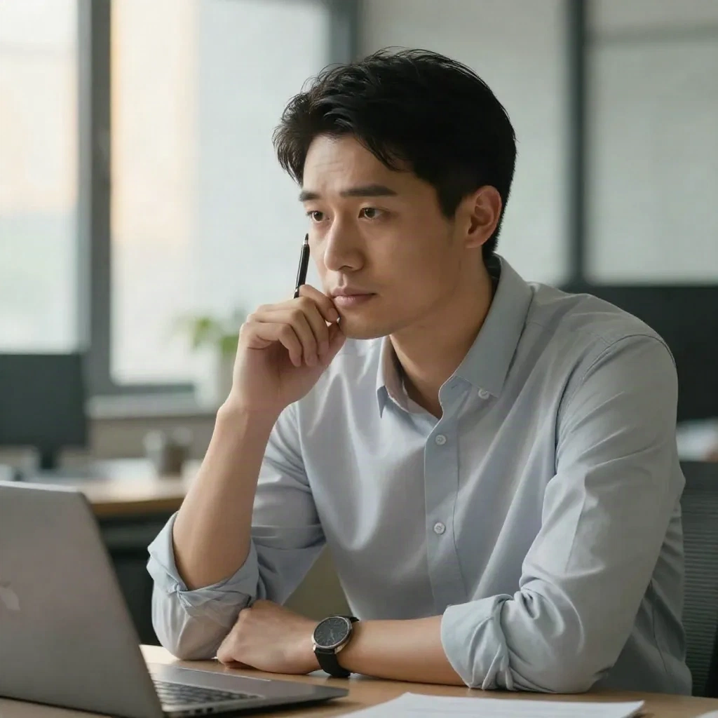 Hiring manager listening attentively during an interview