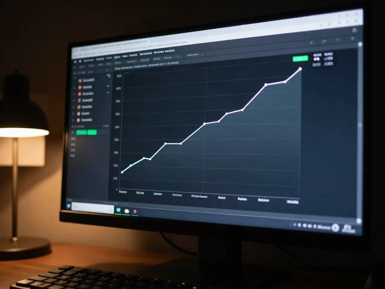 Dashboard di rollout progressivo con la quota di traffico che sale a gradini