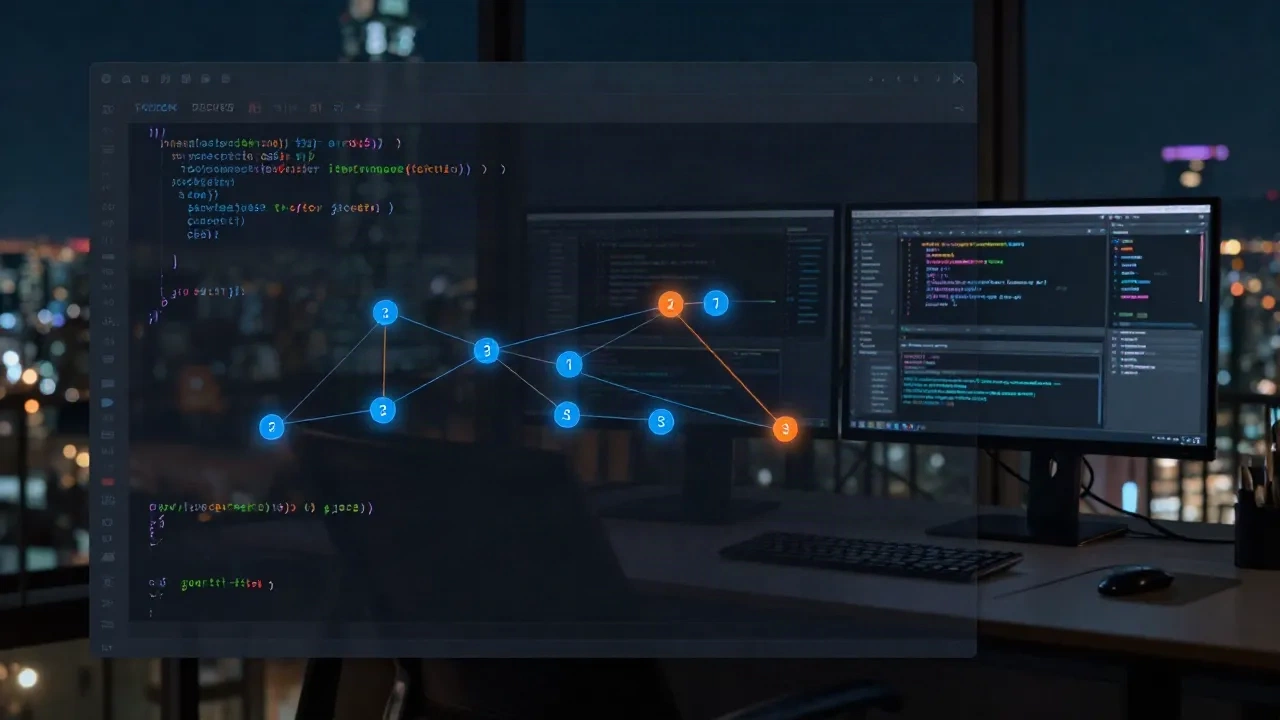 Code complexity visualization with decision tree
