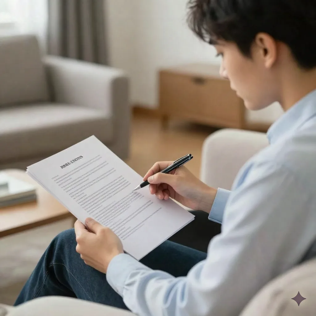 職務経歴書を真剣に見直すプロ