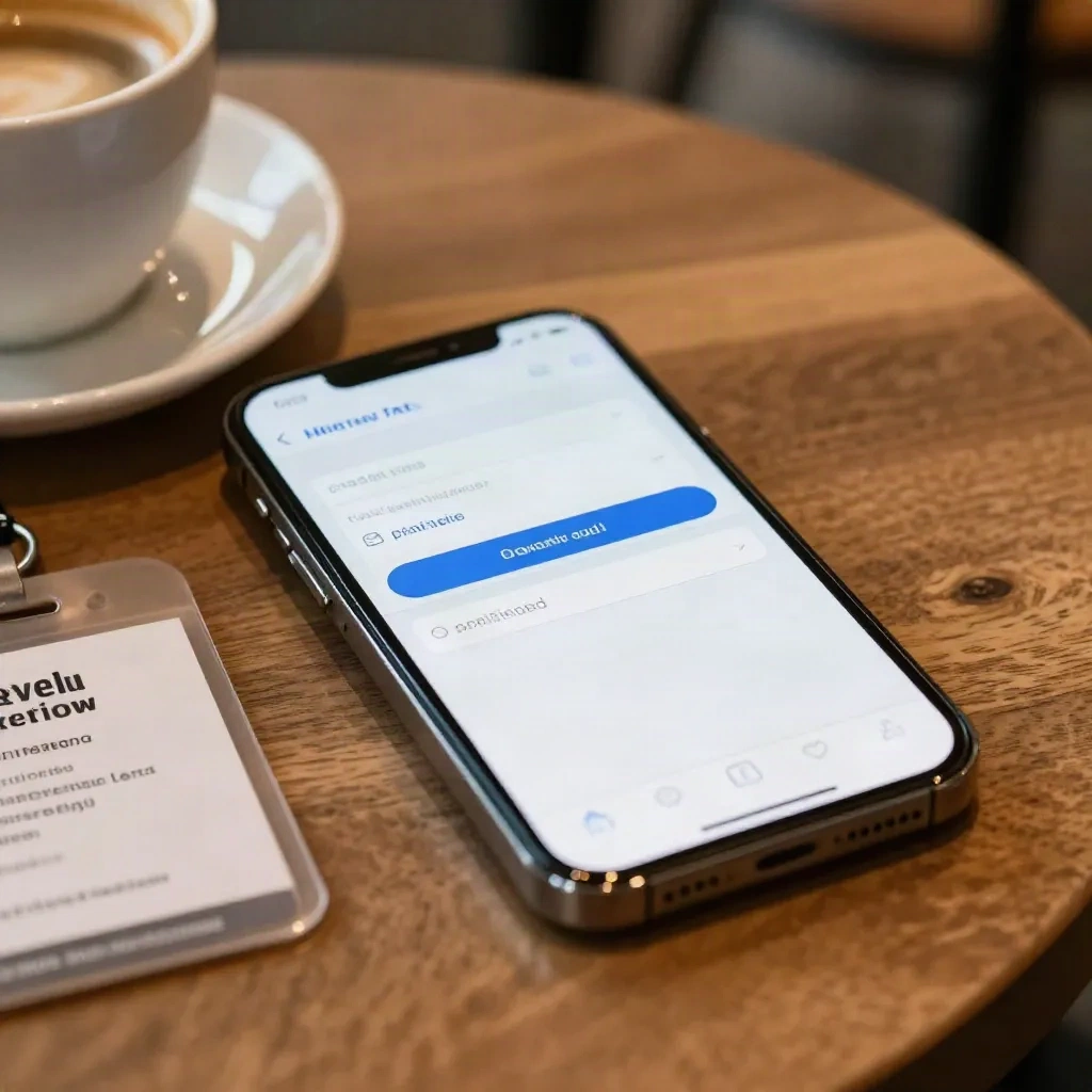 Composing a follow-up email after job interview